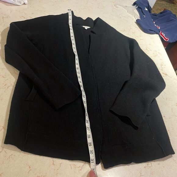Splendid wool blend open front cardigan with pockets SZ Xlarge - Picture 7 of 9